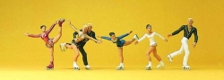 Patineurs sur glace