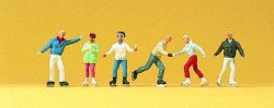 Patineurs sur glace