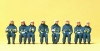 Pompiers assis