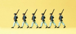 Infanterie en marche