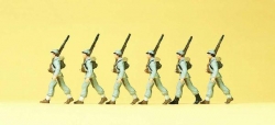 Infanterie en marche