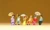 Personnages en 1900