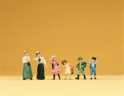 Personnages en 1900
