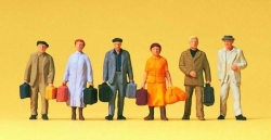 Voyageurs avec bagages