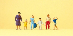 Femme et enfants