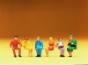 Personnages assis