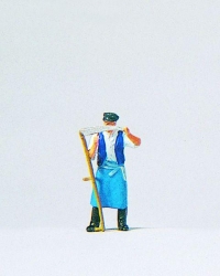 Ouvrier avec faux