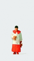 Religieux avec eau bénite
