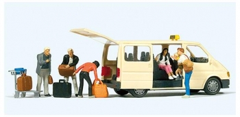 Taxi avec voyageurs - 33244