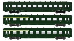 Coffret de 3 voitures DEV A0 chassis noir + toit noir