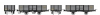 Set de 2 TOMBEREAUX freine et non freine