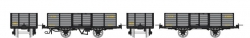 Set de 2 TOMBEREAUX freine et non freine