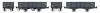 Set de 2 TOMBEREAUX freine et non freine