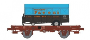 Wagon type UFR mono-porteur - WB055