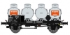 Wagon porte conteneur
