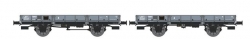 Coffret de 2 wagons plats
