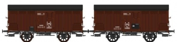 Coffret de wagons couverts - WB294