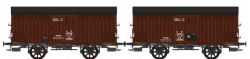 Coffret de wagons couverts