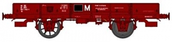 Wagon plat OCEM 19 type B - WB365