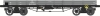Wagon plat TP, 6 ridelles, type NTyw