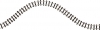 Rail de campagne flexible 730 mm