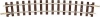 Rail courbe 13.1deg, R = 493 mm