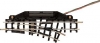 Aiguillage electrique droit, 24 deg