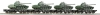 Coffret de wagon pour transport de tanks