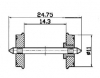 Essieux diametre 11 mm