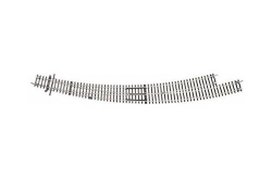 Aiguillage manuel enroule gauche 30°