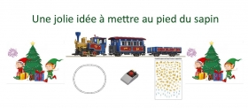 Train de Noël 2024, echelle Oe (1/45eme)