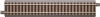 Rail droit 200 mm