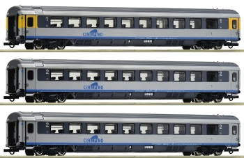 Coffret No1 de 3 voitures EuroCity - 6200032