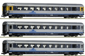 Coffret No 2 de 3 voitures EuroCity - 6200033