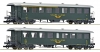 Coffret avec 1xABi et 1xBi ex CFF du chemin de fer "Pont - Brassus"