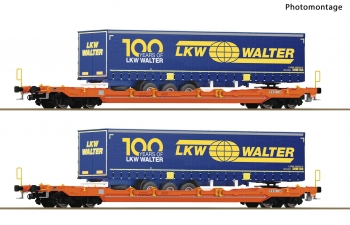 Set de 2 wagons T5 avec semi remorque 