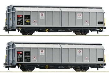 Coffret de 2 wagons couverts type Hbbillns 