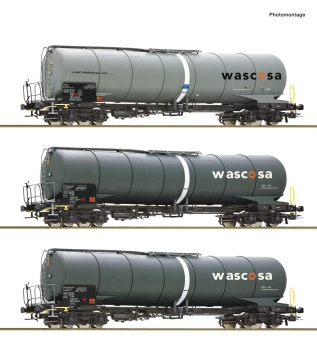 Coffret de 3 wagons citernes 