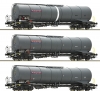 Coffret de 3 agons citerne "NACCO" type Zacns