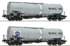 Coffret avec 2 wagons citernes type Zacns "Tamoil"