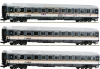 Coffret de voitures "Länderbahn" 1 x ABbmdz et 2x Bmz
