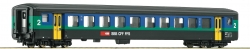 Voiture type EW II "Perroquet" 2eme classe