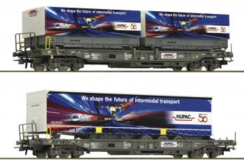Coffret de 2 wagons poches 