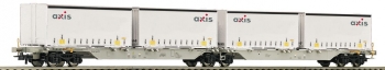 Wagon porte-conteneur double 