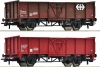 Coffret de wagons tombereaux cabosses type E + Es, Epoque IV