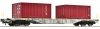 Wagon porte conteneurs type Sgnss