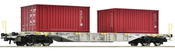 Wagon porte conteneurs type Sgnss - 77345