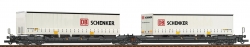 Wagon porte conteneurs double type T3000e