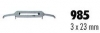 Frotteur de pantographe 3 x 23 mm