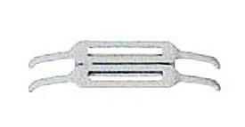Frotteur de pantographe double 6 x 23 mm - 987